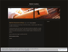 Tablet Screenshot of flabioltambor.wordpress.com