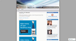 Desktop Screenshot of decisionvelocity.wordpress.com