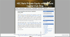 Desktop Screenshot of hecpevc.wordpress.com
