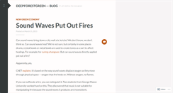 Desktop Screenshot of deepforestgreen.wordpress.com