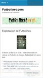 Mobile Screenshot of futbolinet.wordpress.com