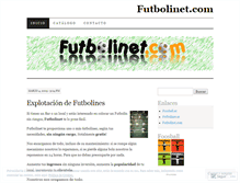 Tablet Screenshot of futbolinet.wordpress.com