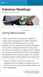 Mobile Screenshot of fabweds.wordpress.com