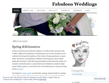 Tablet Screenshot of fabweds.wordpress.com