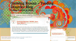 Desktop Screenshot of growingrowan.wordpress.com