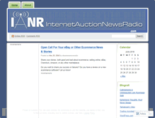 Tablet Screenshot of internetauctionnewsradio.wordpress.com