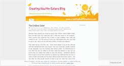 Desktop Screenshot of creatinghealthyeaters.wordpress.com