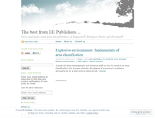 Tablet Screenshot of eepublishers.wordpress.com