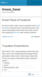 Mobile Screenshot of kreasiflanel.wordpress.com