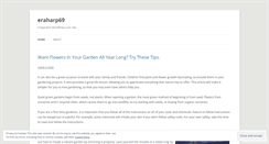 Desktop Screenshot of eraharp69.wordpress.com
