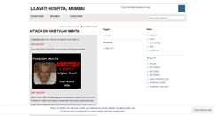 Desktop Screenshot of lilavatimumbai.wordpress.com