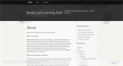 Desktop Screenshot of fassmedialab.wordpress.com