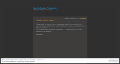 Desktop Screenshot of garymccauleyphoto.wordpress.com