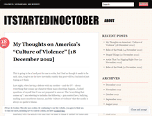 Tablet Screenshot of itstartedinoctober.wordpress.com