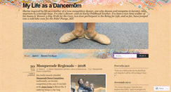 Desktop Screenshot of dancem0m.wordpress.com