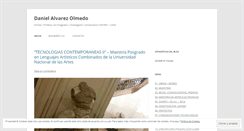 Desktop Screenshot of alvarezolmedo.wordpress.com