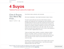Tablet Screenshot of 4suyos.wordpress.com