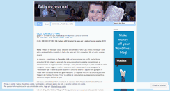 Desktop Screenshot of folignojournal2.wordpress.com