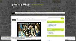 Desktop Screenshot of intothewestottawa.wordpress.com