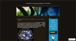 Desktop Screenshot of consultationvoyance.wordpress.com