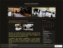 Tablet Screenshot of gerencialaboratorios.wordpress.com