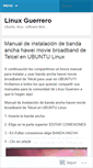 Mobile Screenshot of linuxguerrero.wordpress.com