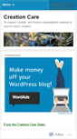 Mobile Screenshot of care4creation.wordpress.com