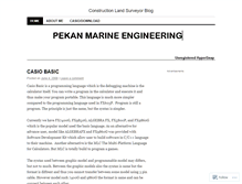 Tablet Screenshot of casiolandsurveyor.wordpress.com