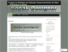 Tablet Screenshot of criacaodewebsite.wordpress.com