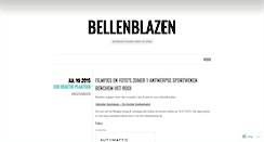 Desktop Screenshot of bellenblazen.wordpress.com