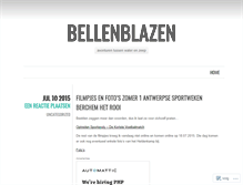 Tablet Screenshot of bellenblazen.wordpress.com