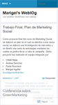 Mobile Screenshot of marigel.wordpress.com