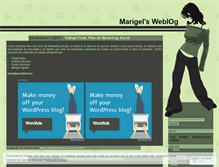 Tablet Screenshot of marigel.wordpress.com