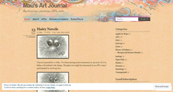 Desktop Screenshot of mausartjournal.wordpress.com