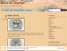 Tablet Screenshot of mausartjournal.wordpress.com