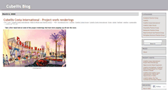 Desktop Screenshot of cubellis.wordpress.com