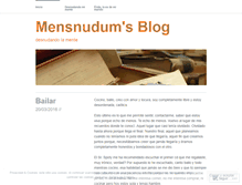 Tablet Screenshot of mensnudum.wordpress.com