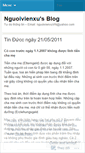 Mobile Screenshot of nguoivienxu.wordpress.com