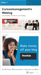 Mobile Screenshot of cursosmanagement.wordpress.com