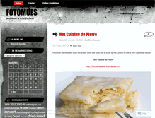 Tablet Screenshot of fotomoes.wordpress.com