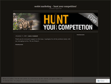 Tablet Screenshot of ocelotmarketing.wordpress.com