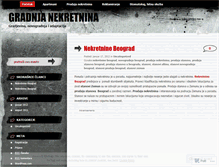 Tablet Screenshot of gradnjanekretnina.wordpress.com
