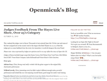 Tablet Screenshot of openmicuk.wordpress.com