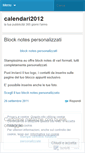 Mobile Screenshot of calendari2012.wordpress.com