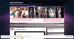 Desktop Screenshot of nguoimauquangcao.wordpress.com