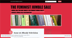 Desktop Screenshot of feministjumblesale.wordpress.com