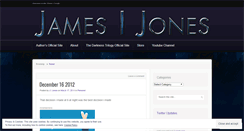 Desktop Screenshot of jamesijones.wordpress.com