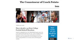 Desktop Screenshot of couchpotatoism.wordpress.com