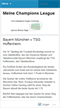 Mobile Screenshot of championsleaguewetten.wordpress.com