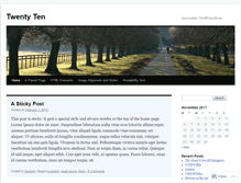 Tablet Screenshot of 2010dev.wordpress.com